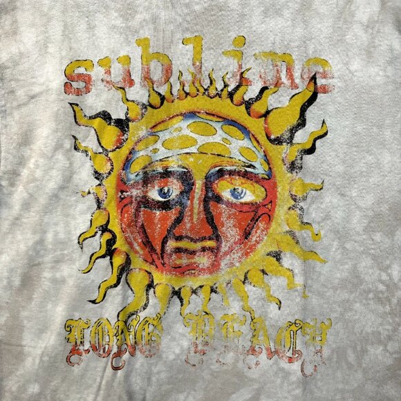 Sublime 40 oz to Freedom Cover Art Ska Rock Tie Dye L - Picture 2 of 4